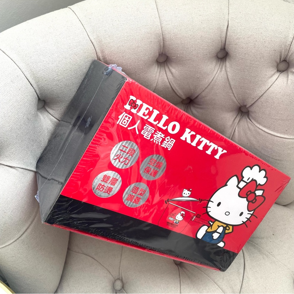❤️ New Hello Kitty Electric Red Cooking Pot Cooker Sealed Box From Taiwan - Picture 12 of 13
